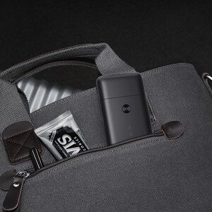 米家电动剃须刀男士便携刮胡刀充电式全身水洗往复双刀头