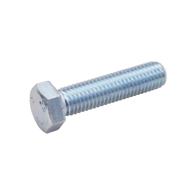 8.8级镀锌外六角螺丝高强度螺杆六角螺栓加长全牙螺丝M4M5M6-M20