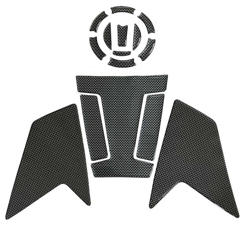 摩托车改装油箱防滑加厚软胶侧边鱼骨适用无极350AC防水贴花耐磨