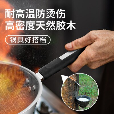 不锈钢炒锅加厚全屏蜂窝无涂层不粘锅平底礼品锅具厂家直供