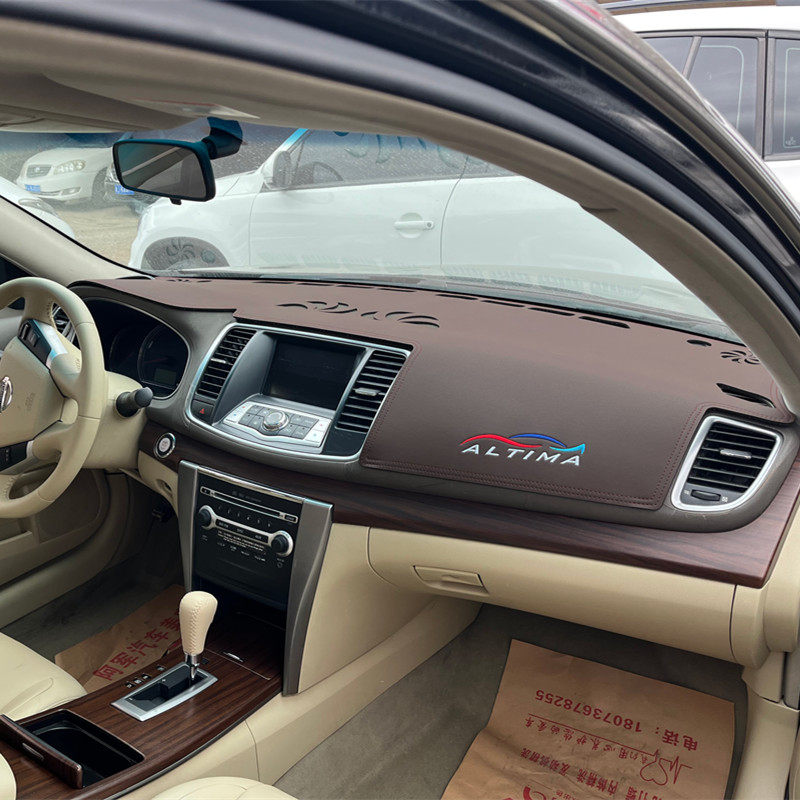 08 09 10 11 12款天籁仪表台垫避光垫公爵中控工作台防晒隔热遮阳