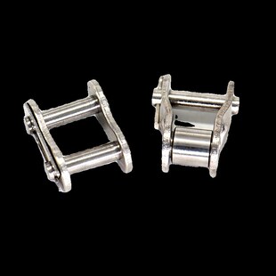 304不锈钢链条链扣全扣半扣劝解半接全目半目过渡节3456分单双排