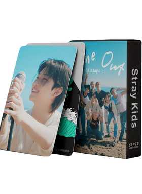 现货STRAY KIDS专辑小卡time out明信片黄铉辰明星周边自印小卡片