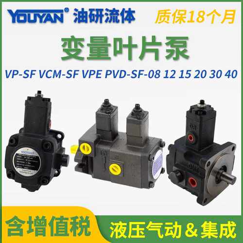 VPE液压VVPE油泵VCM PVD-DF VP-SF-08/12/15/20/30/40变量叶片泵D