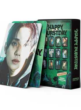 现货55张十七卡片HAPPY BURSTDAY收藏卡明星周边印