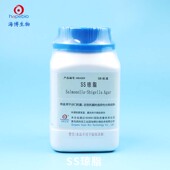 青岛海博培养基 沙门氏菌志贺氏菌海博试剂 HB09 SS琼脂