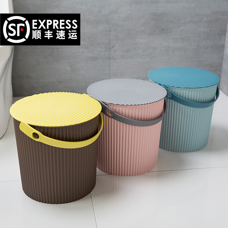 塑料加厚可坐家用钓鱼桶手提篮洗车桶幼儿园收纳桶带盖水桶凳,家庭/个人清洁工具,水桶,淘宝优惠券,粉丝福利购,淘宝优惠卷