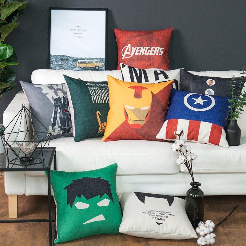 复联棉麻抱沙发抱枕靠垫靠背腰枕床头飘窗靠枕,居家布艺,靠垫/抱枕,淘宝优惠券,粉丝福利购,淘宝优惠卷