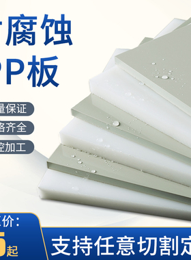 纯pp板PP板聚丙烯 水箱板切菜板 冲床垫 塑料板静物台面板摄影板