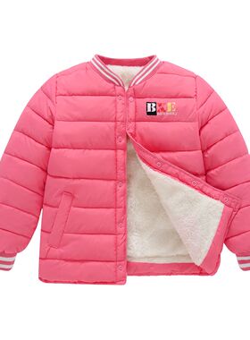秋冬儿童男童女童装羽绒棉外套棉袄棉服棉内胆宝宝婴儿加厚冬棉衣