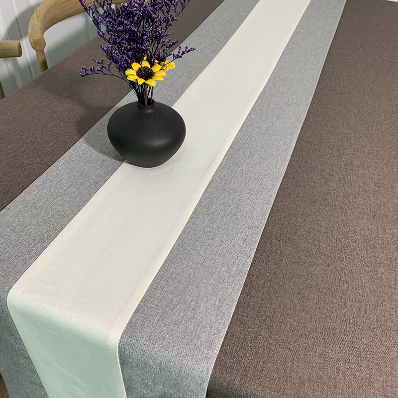 现简约桌旗电视柜布盖巾轻奢床旗桌巾定做长条茶台餐桌布,居家布艺,桌旗,淘宝优惠券,粉丝福利购,淘宝优惠卷