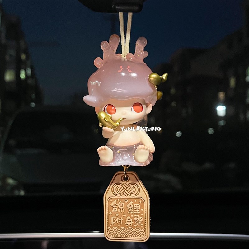 龙吟献瑞汽车挂件车内装饰品车载后视镜挂饰送女友礼物