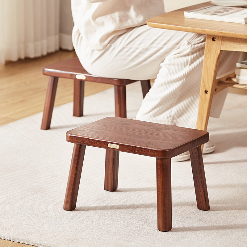 儿童小凳子实木家用宝宝小板凳客厅沙发茶几凳矮凳方凳玄关换鞋凳,住宅家具,矮凳,淘宝优惠券,粉丝福利购,淘宝优惠卷