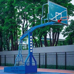 球星篮球架标准哈密移动式固定式篮球架米泉东莞深圳户外篮球架