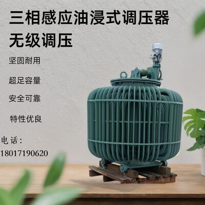 佳斯特感应式调压器油浸式调压器电机水泵调试TSJA-300KVA