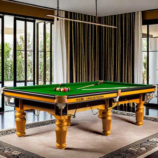 新疆球星台球桌标准哈密台球桌银腿美式黑8米泉斯诺克9球台球厅