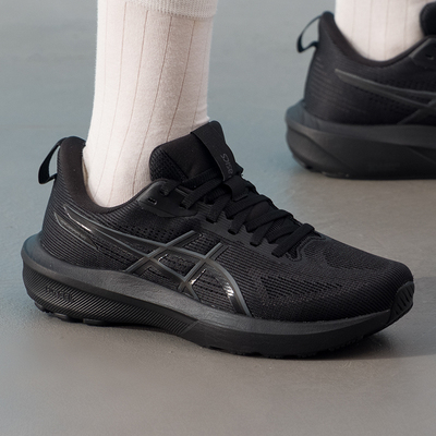 Asics亚瑟士跑步鞋女鞋厚底训练鞋轻便透气低帮运动鞋1012B859