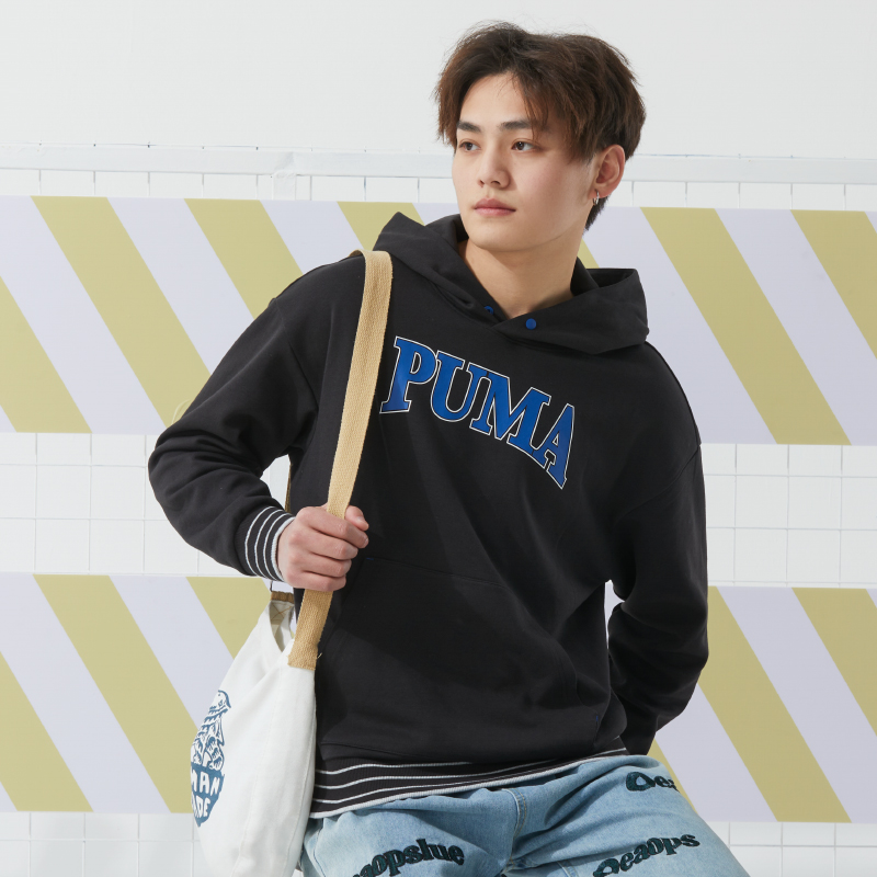 Puma彪马卫衣男装女装大logo时尚连帽卫衣户外休闲服682921