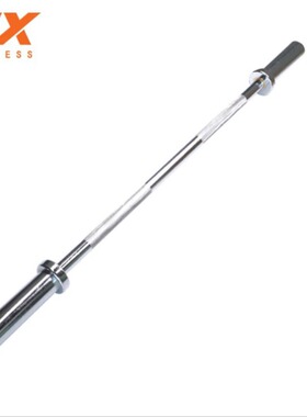 军霞JUNXIA JX-527家用杠铃举重运动电镀奥杆商用杠铃杆健身