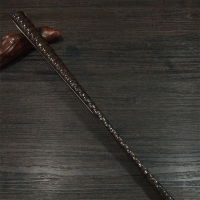 老艺人制作文玩宣纸折扇9.5寸天然桃丝棕竹全芯罗纹搓节扇骨扇子