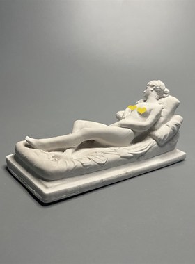 复古罗马艺术高级小众家居客厅装饰浮雕石膏像雕塑个性桌面小摆件