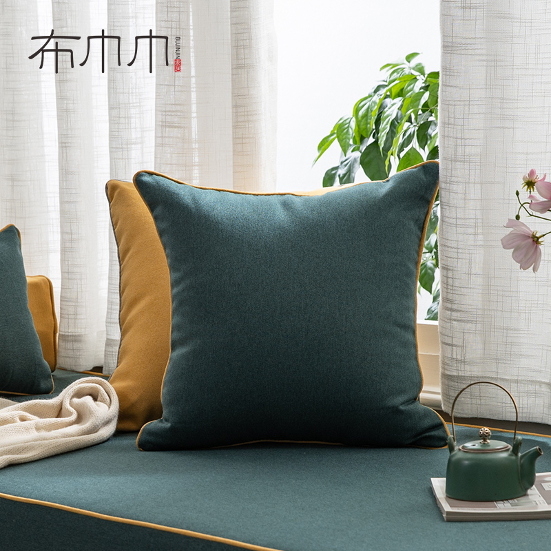布巾巾飘窗抱装组合阳台布置靠背家轻奢靠垫窗台小坐垫骨头枕