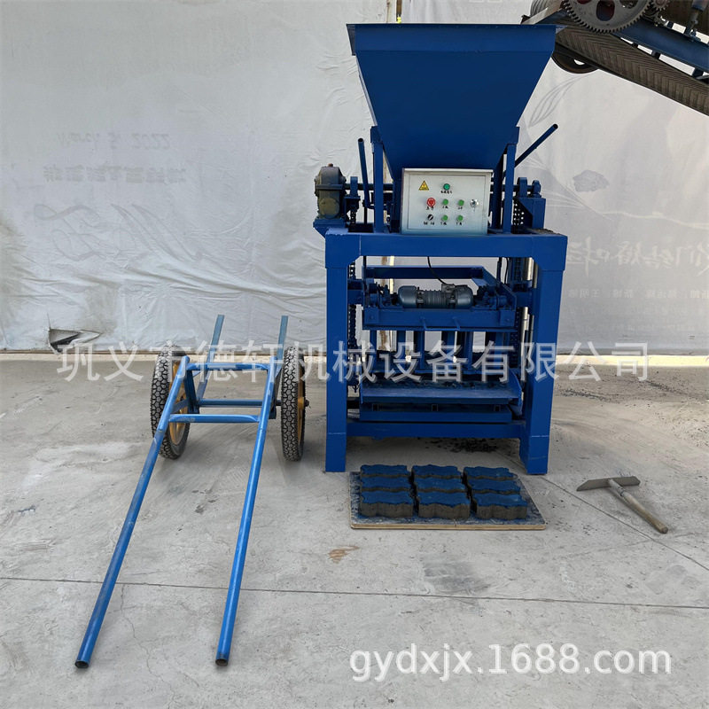 水泥砖免烧成型机全自动空心砌块砖制砖机大型液压水泥制砖机