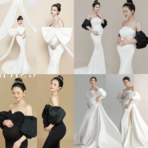 孕妇照服装新款艺术照大气时尚超仙影楼孕妇拍照摄影写真照礼服