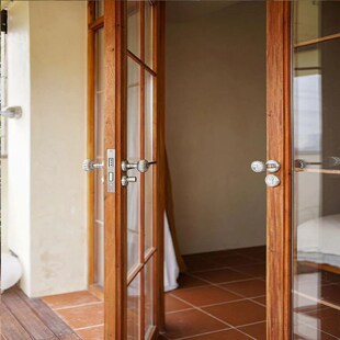 实木玻璃门咖啡店木门连窗拉铺平开门阳台推店门品茶甜奶店折叠门