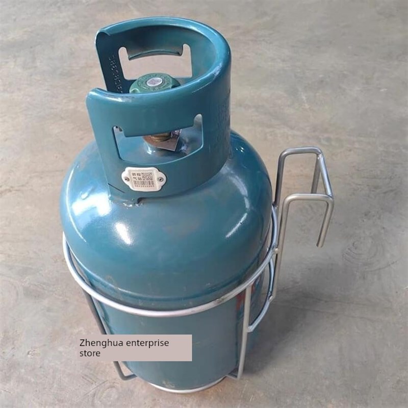 新款罐固定支架挂架S钩三轮车摆摊气瓶车用罐防滑架子