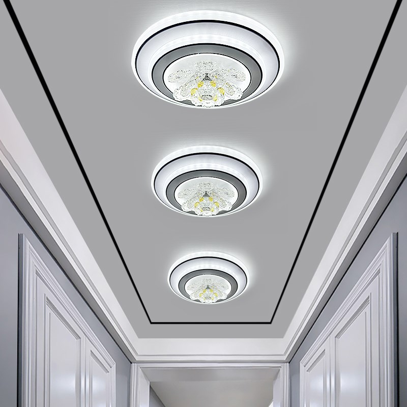 现代简约过道灯走廊灯嵌入式入户玄关灯阳台衣帽间灯2023年新款