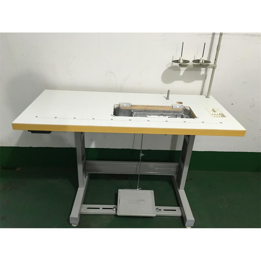 全新缝纫机电脑车板架脚架实木加厚包边兰布纹圆边家用工业缝纫机