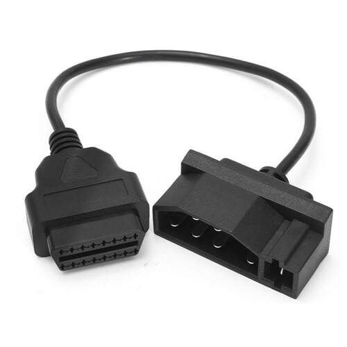 Ford 7pin-OBD II connector adapter 福特7针转OBD2汽车连接线