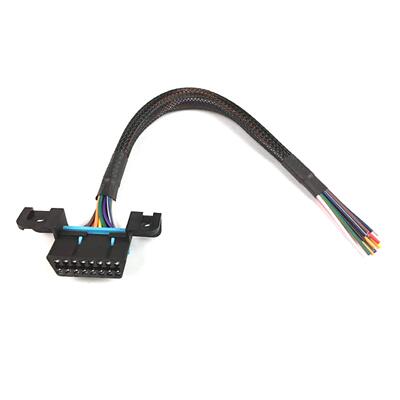 16PIN  J1962F OBD2  Female to Open Cable 汽车OBD2 16芯母头线