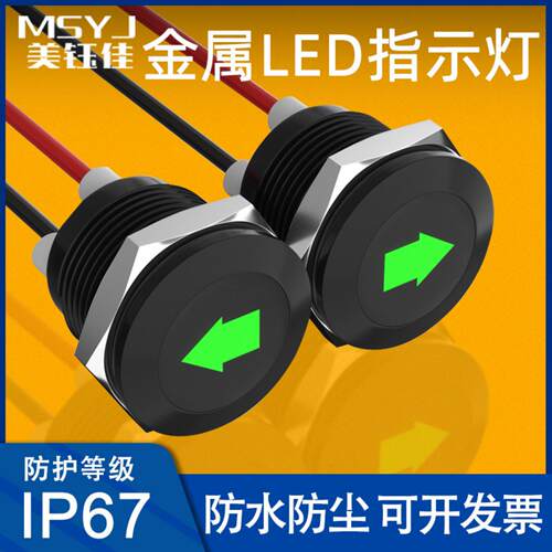 转向远光故障启停灯12161922mm带