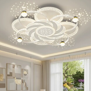 2026年新款客厅灯圆形吸顶灯轻奢高级感现代简约卧室主灯高端大气