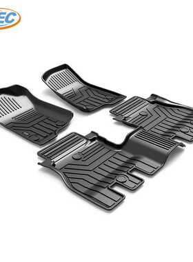 CLEC-3D全TPE环保适用于2018-2019款JEEP牧马人汽车脚垫