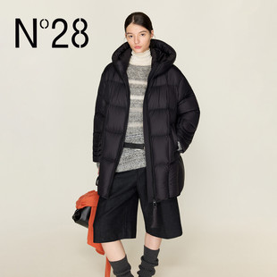 【钱老板】N°28 中长款保暖羽绒外套宽松百搭面包服8855A1Y265