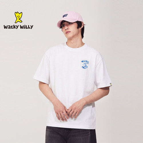 wackywilly韩国夏季薄款短袖t恤