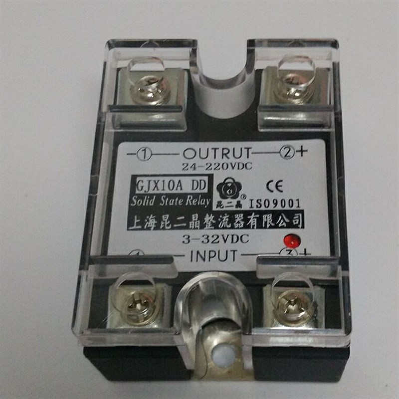 固态继电器SSR-30DD  GJX30A DD 30A昆二晶 单相继电器直流控直流