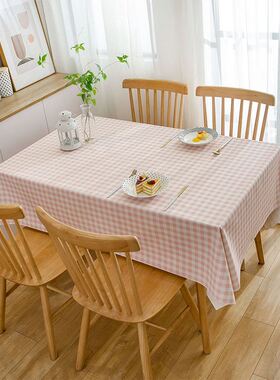 checkered tablecloth rectangular square table picnic cloth