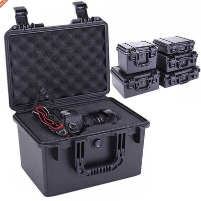 Waterproof Safety Case ABS plastic ToolBox Outdoor Sealed Sa