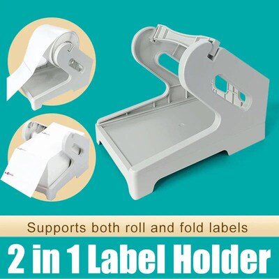 Label Holder for 4x6 Shipping Labels Printer Rolls and Fanfo
