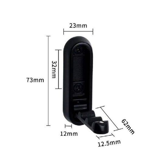 Zinc Alloy Folding Wall Hook Wall Mounted Durable Foldable