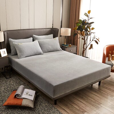 ral Flannel Non-slip Fixed Matress Simmons Protective ver Be