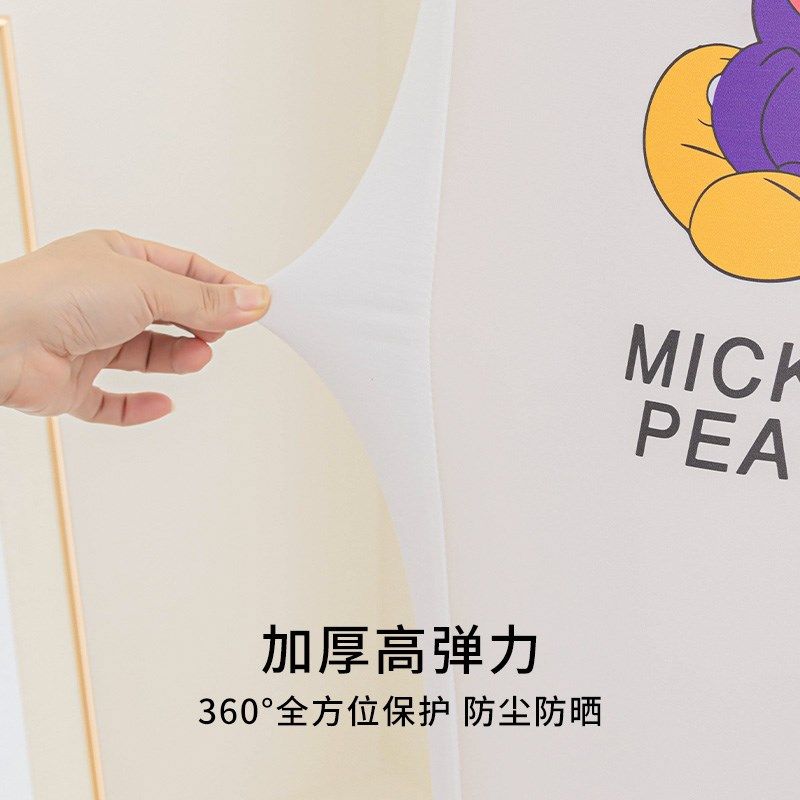 全包防尘圆柱空调防尘罩防水防尘软皮革空调罩客厅美化装饰柜机