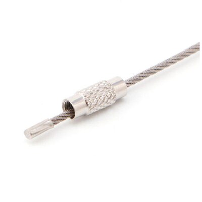 5Pcs/lot 100mm EDC Keychain Stainless Steel Carabiner Key Ho