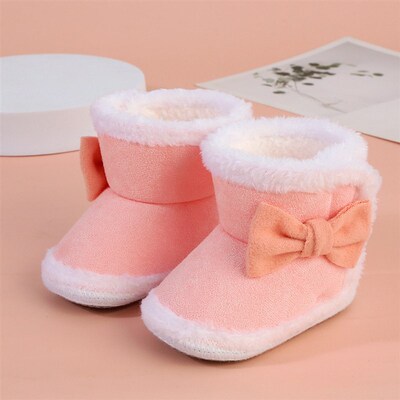 3 Long Tube One-month-old Baby Cotton Shoes For Men And Wome