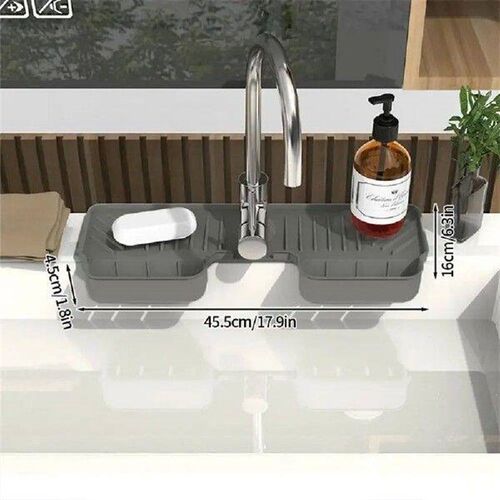 Household Silicone Sink Drain Rack Kitchen Faucet Absorbent