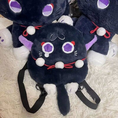 Game Genshin Impact Scaramouche Wanderer Cosplay Cat Cute